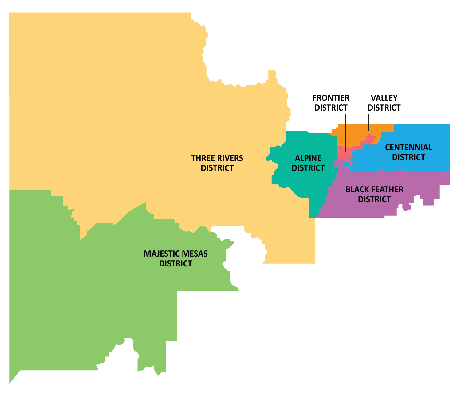 Districts Greater Colorado Council Boy Scouts Of America