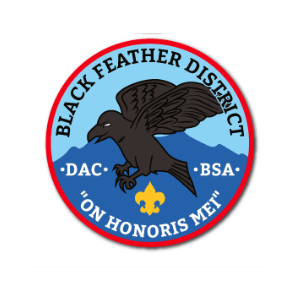 Black Feather District Patch